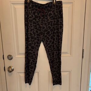 Men's Black and Gray Camo Joggers